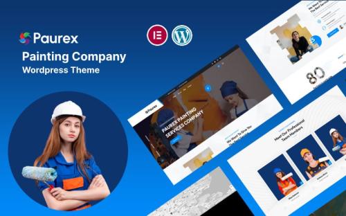 Paurex - Painting Company WordPress Theme theme free